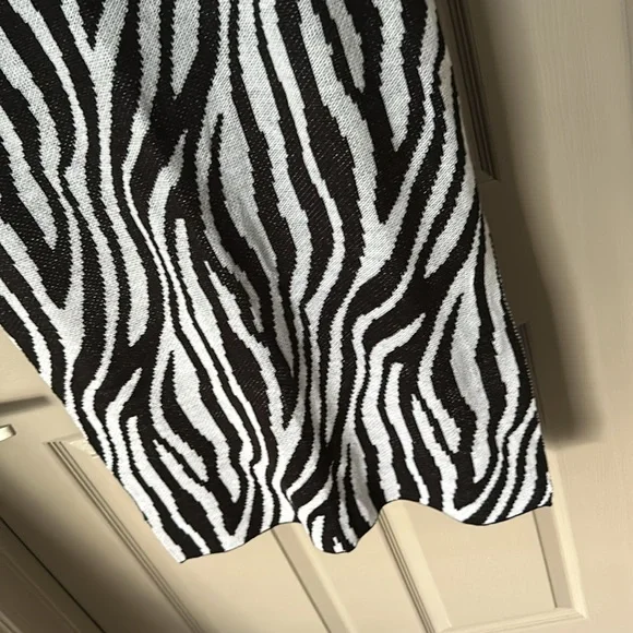 H&M | Zebra Print Knit Dress - Picture 8 of 10